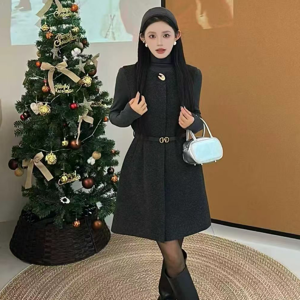 新款两件套马甲裙（可调不退）