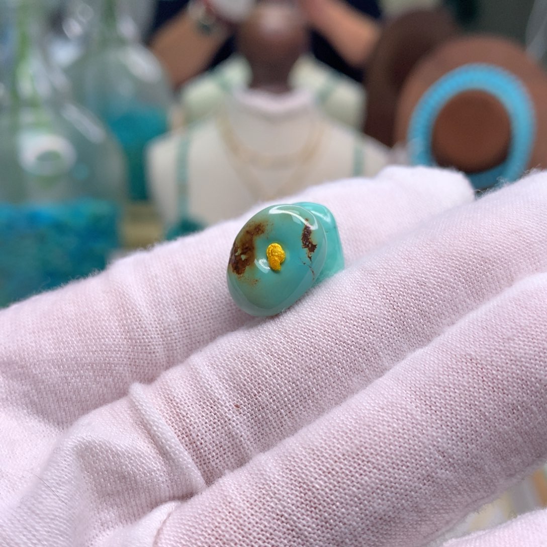 绿松石未镶嵌配饰