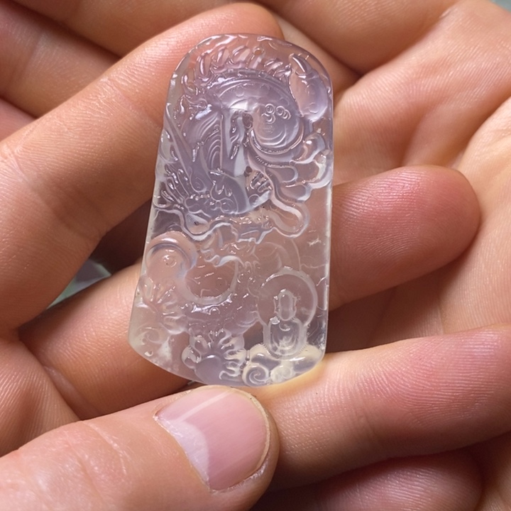 岫玉岫玉颈饰未镶嵌