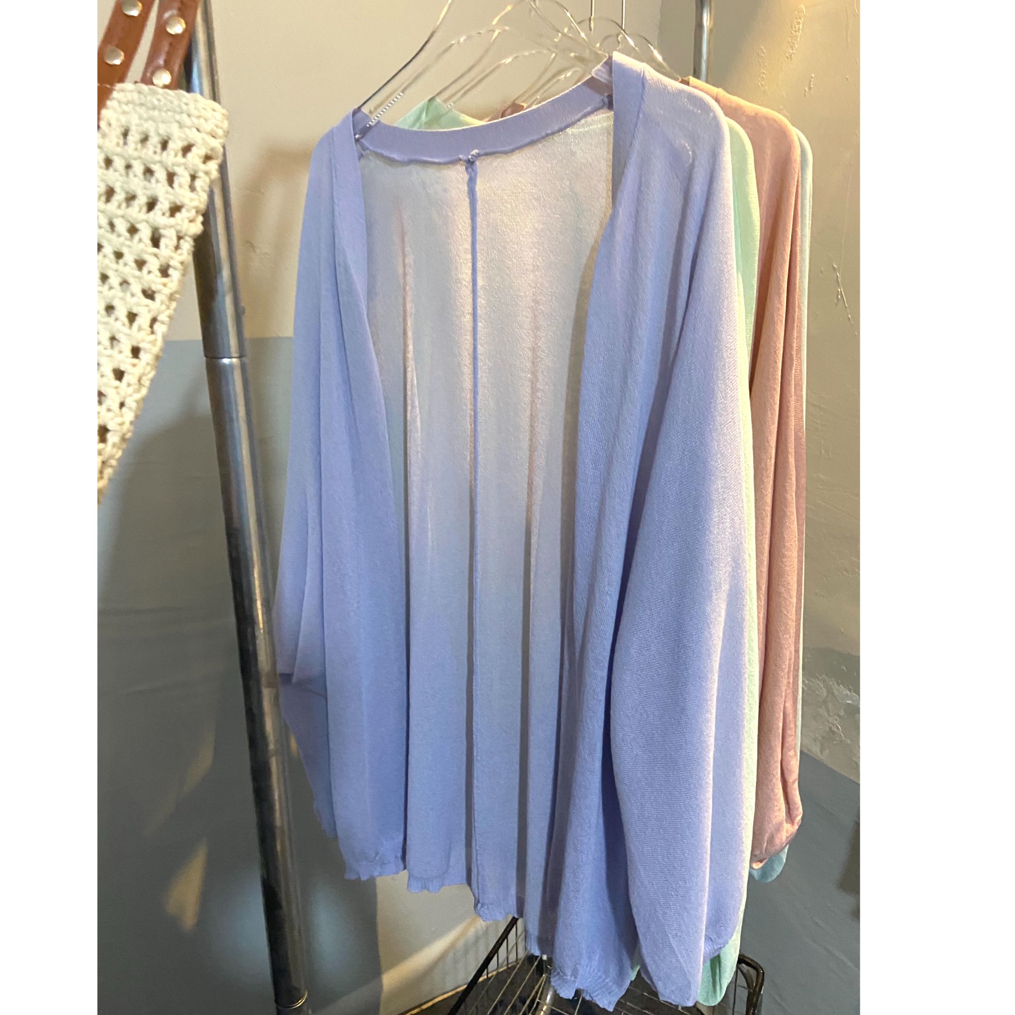 夏季新款冰丝针织气质开衫宽松