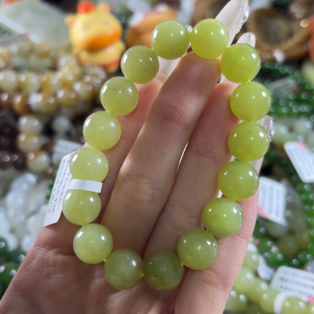 和田玉未镶嵌手链243