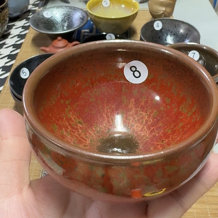 茶盏8 坚记茶盏摆件