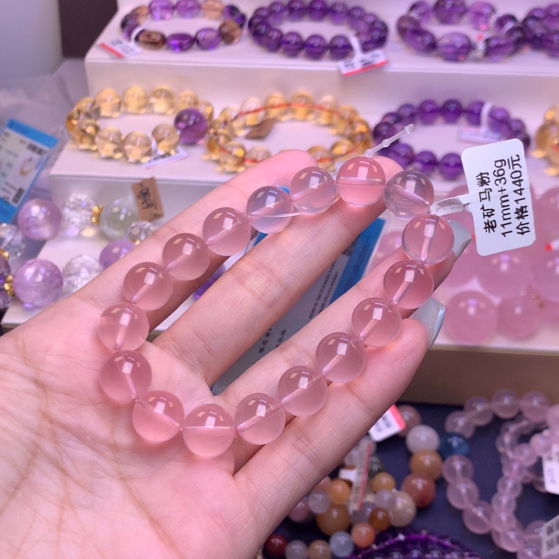 水晶手链未镶嵌福****甲手链