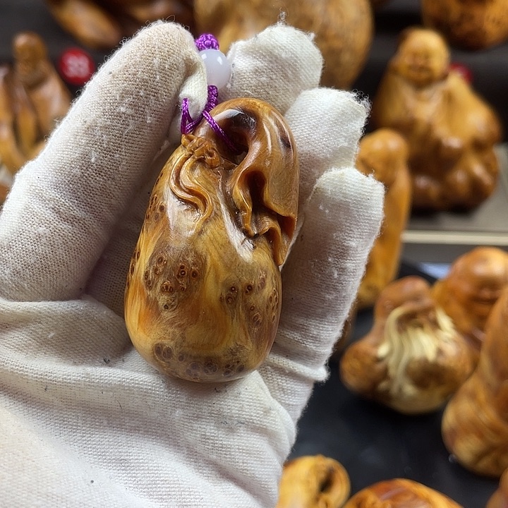 柏木（崖柏）改***字钱袋