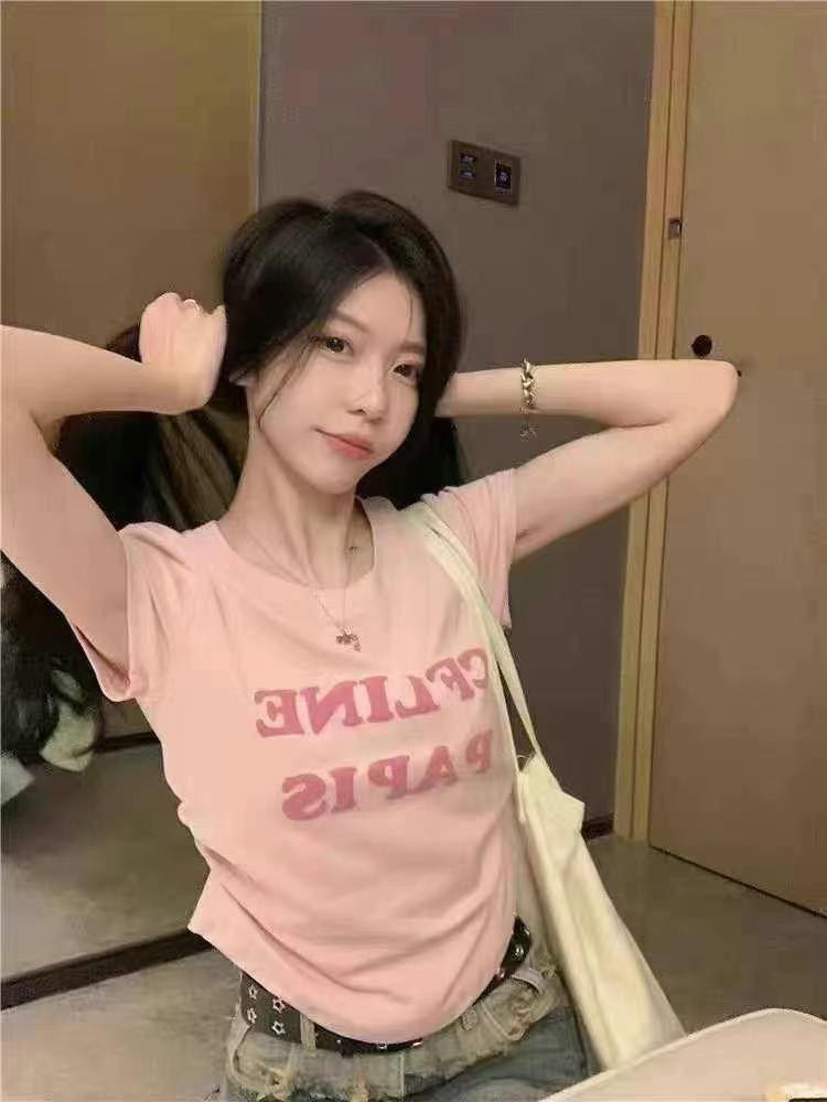 【小九宝藏女装】夏季显瘦气质辣妹少女甜美女装