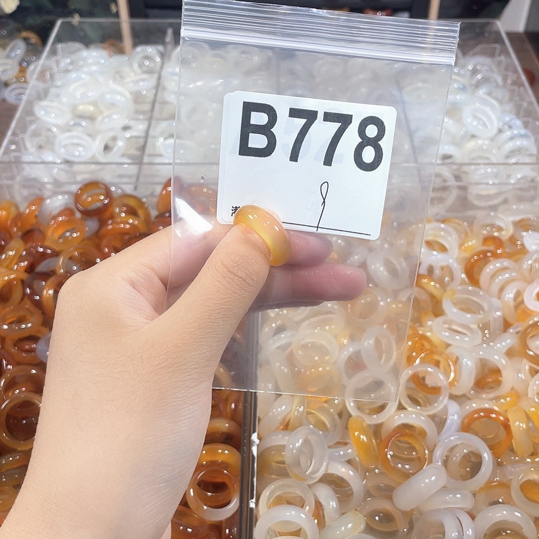 未镶嵌戒指玛瑙/玉髓778