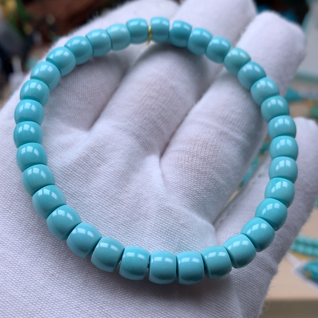 绿松石精品直切未镶嵌