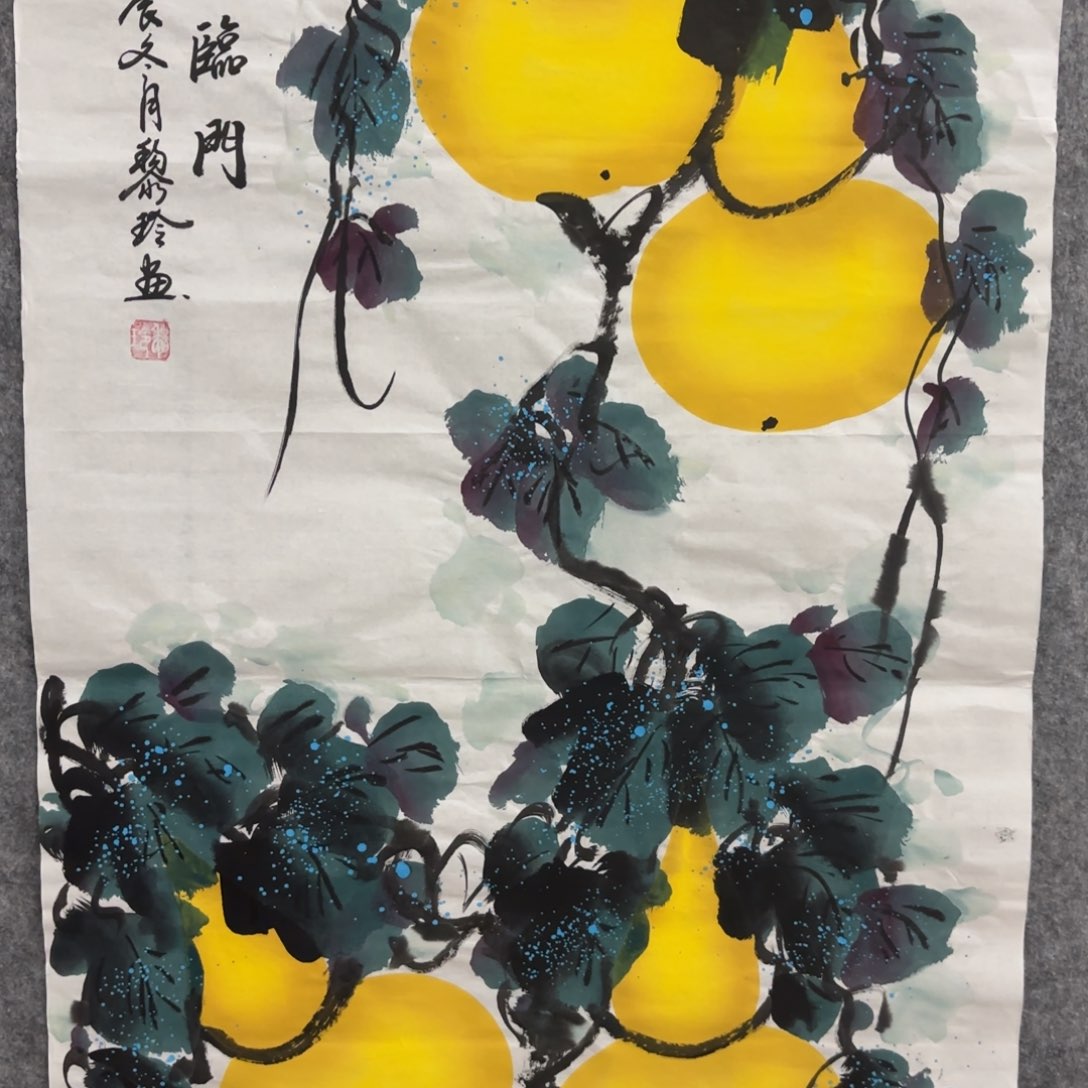 国画黎玲画家作品国画花鸟精品