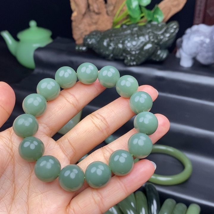 和田玉（糖玉）未镶嵌手链