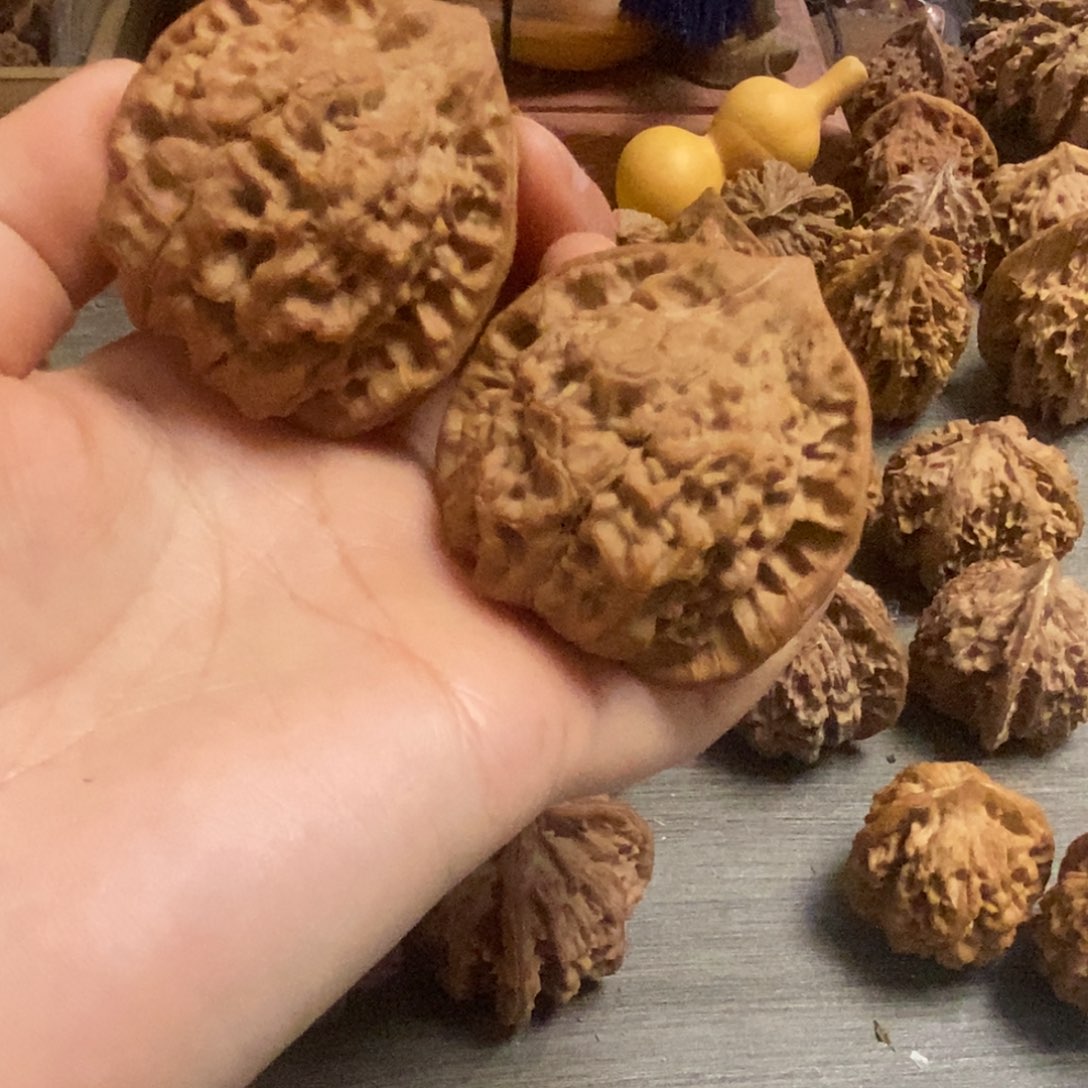 桃核吊坠秦岭官帽47