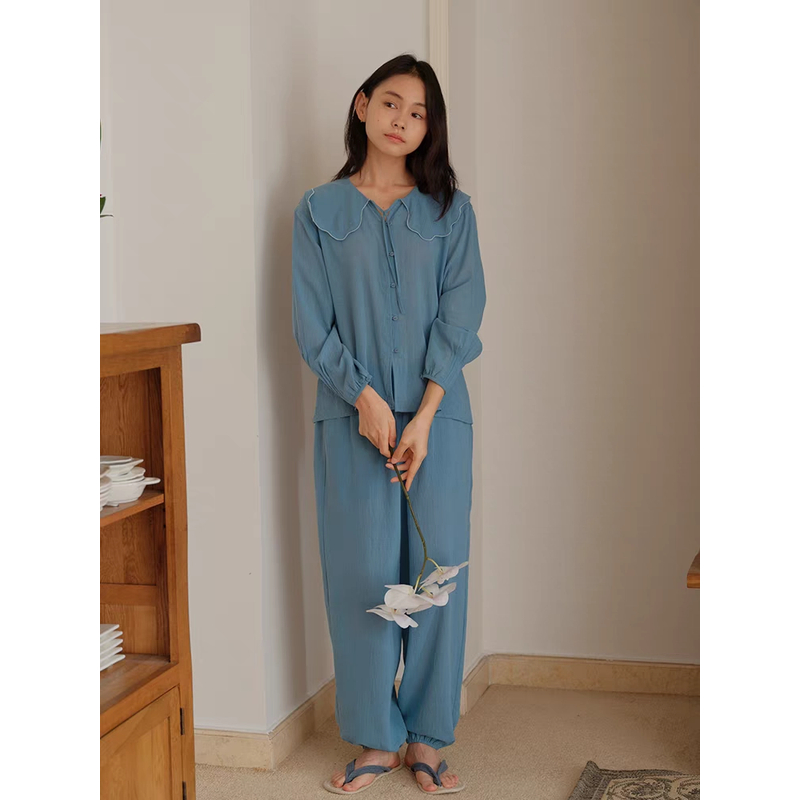 《海城朵朵》朵朵可可 251-046 睡衣女2025春夏长袖家居服套装