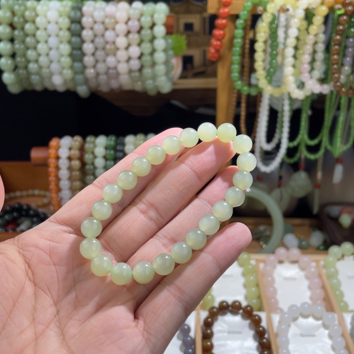 【闪购商品】和田玉手串未镶嵌