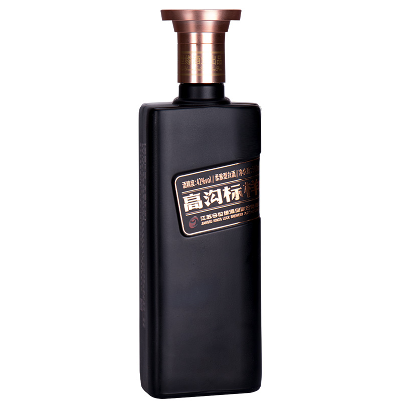 42度今世缘高沟标样黑标500ML 浓香型白酒 高端商务宴请送礼自饮