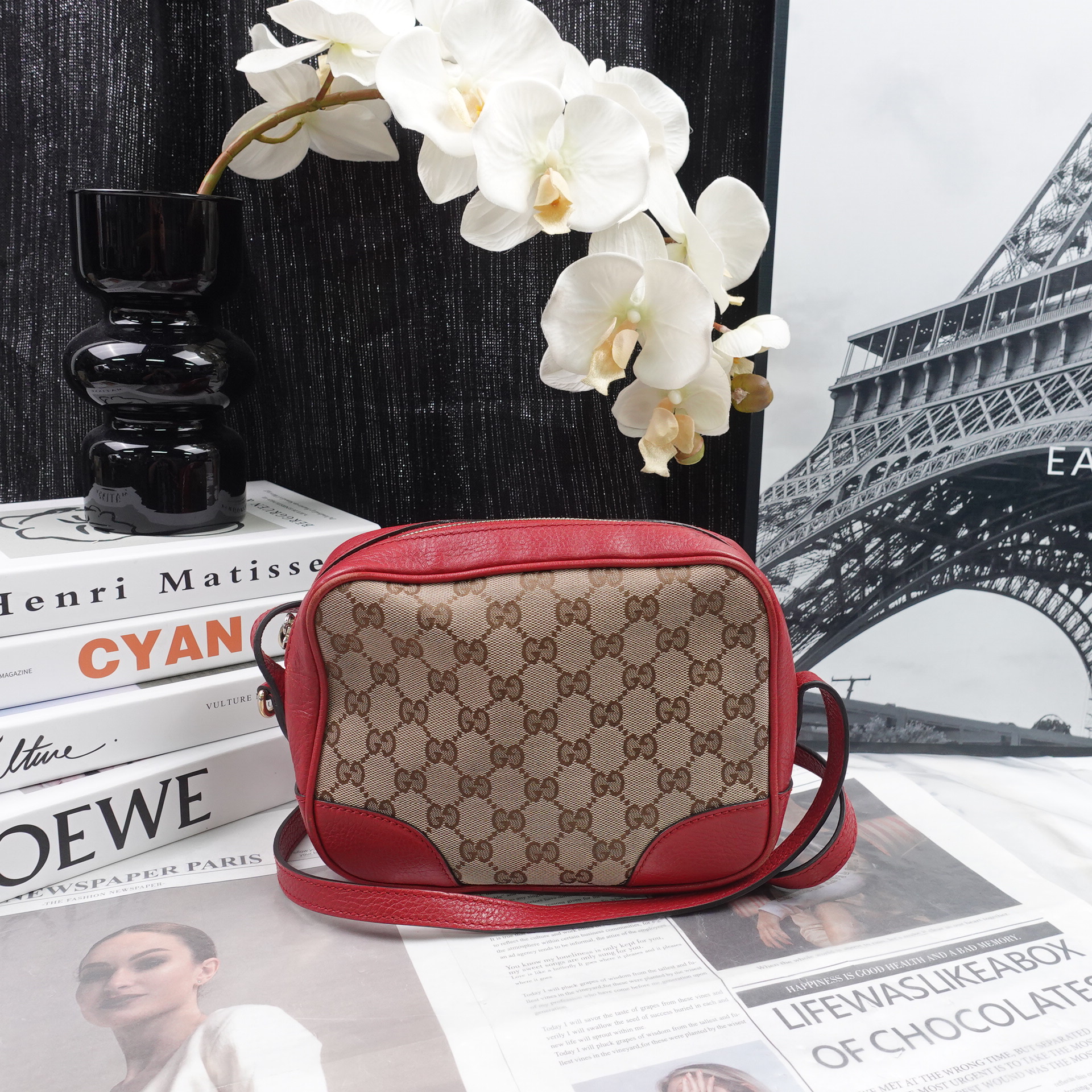 95新 GUCCI/古驰 单肩包/T10228691