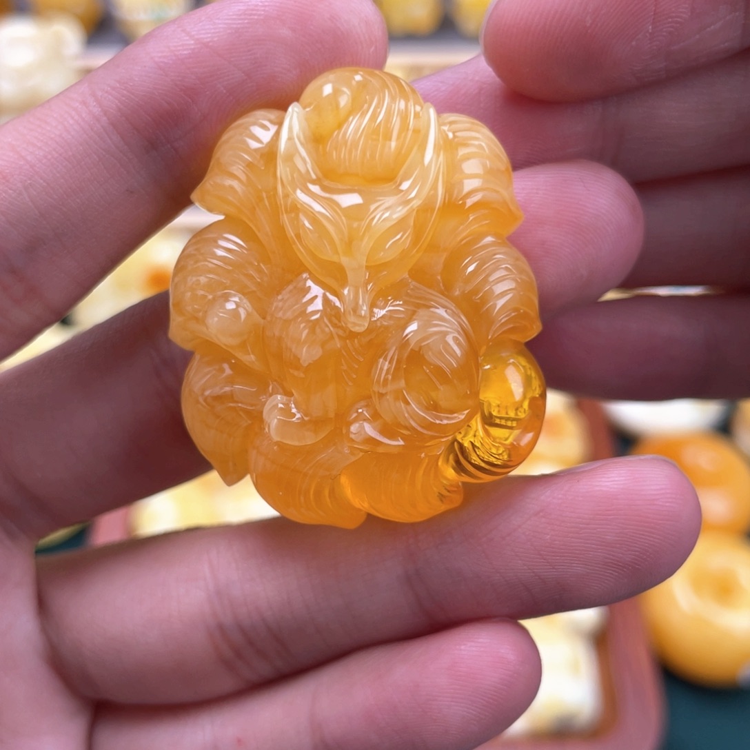 裸石琥珀未镶嵌蜜蜡