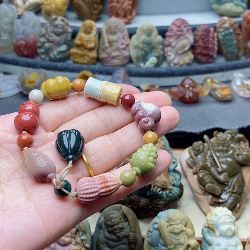 【闪购商品】定制石英质玉吊坠未镶嵌