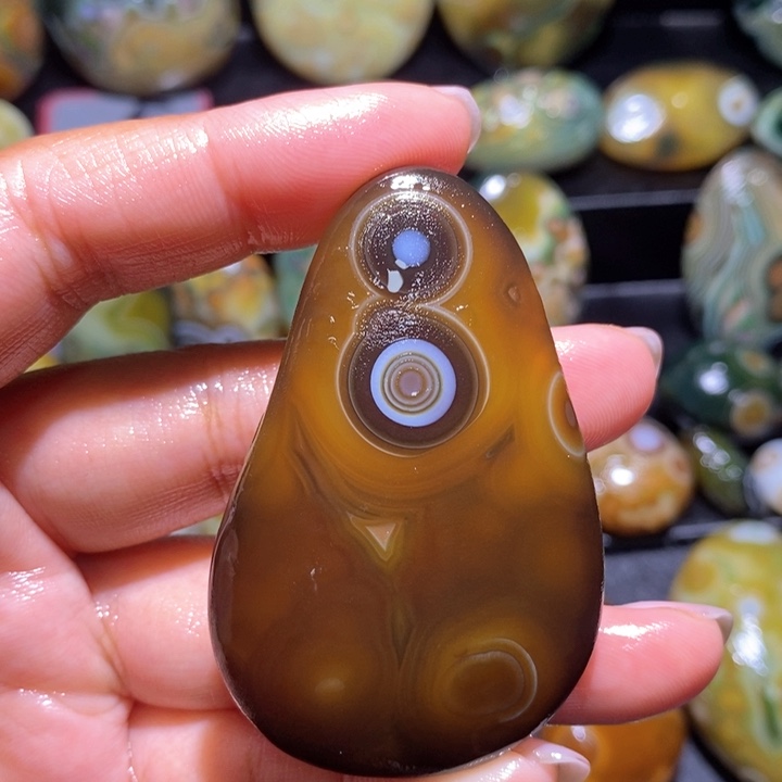 玛瑙/玉髓吊坠(不含链)未镶嵌