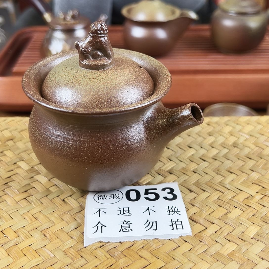 雷州窑文化053盖碗