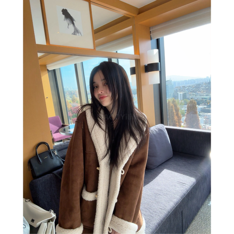 MAOO【 牛角扣 】 自制外套31084