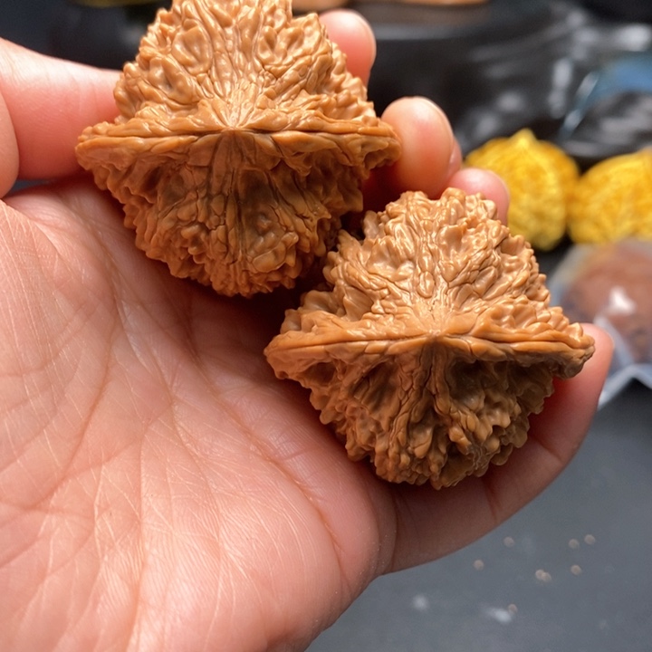 文玩核桃把件百花山44尺