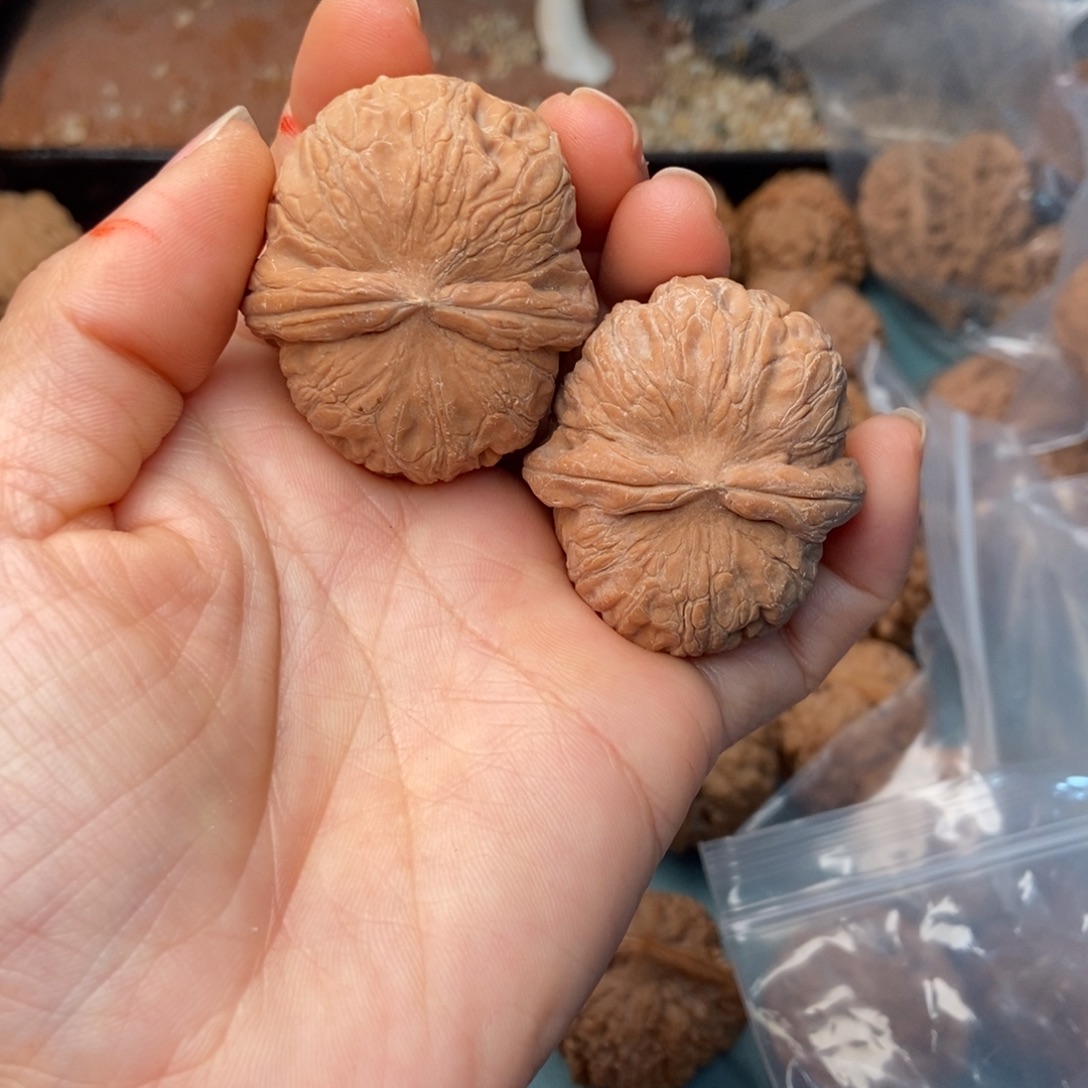 吊坠文玩核桃元宝55