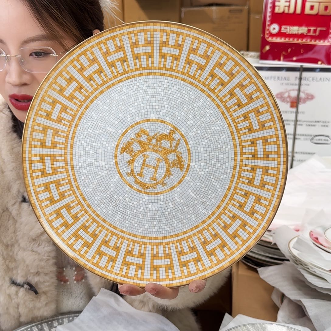 骨瓷高骨12英寸平盘30.5cm一个