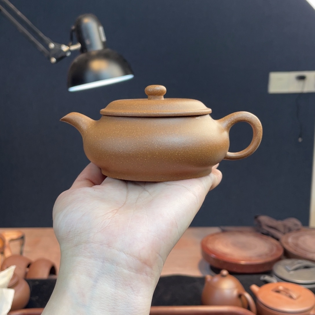 茶壶紫砂半手工明炉170cc