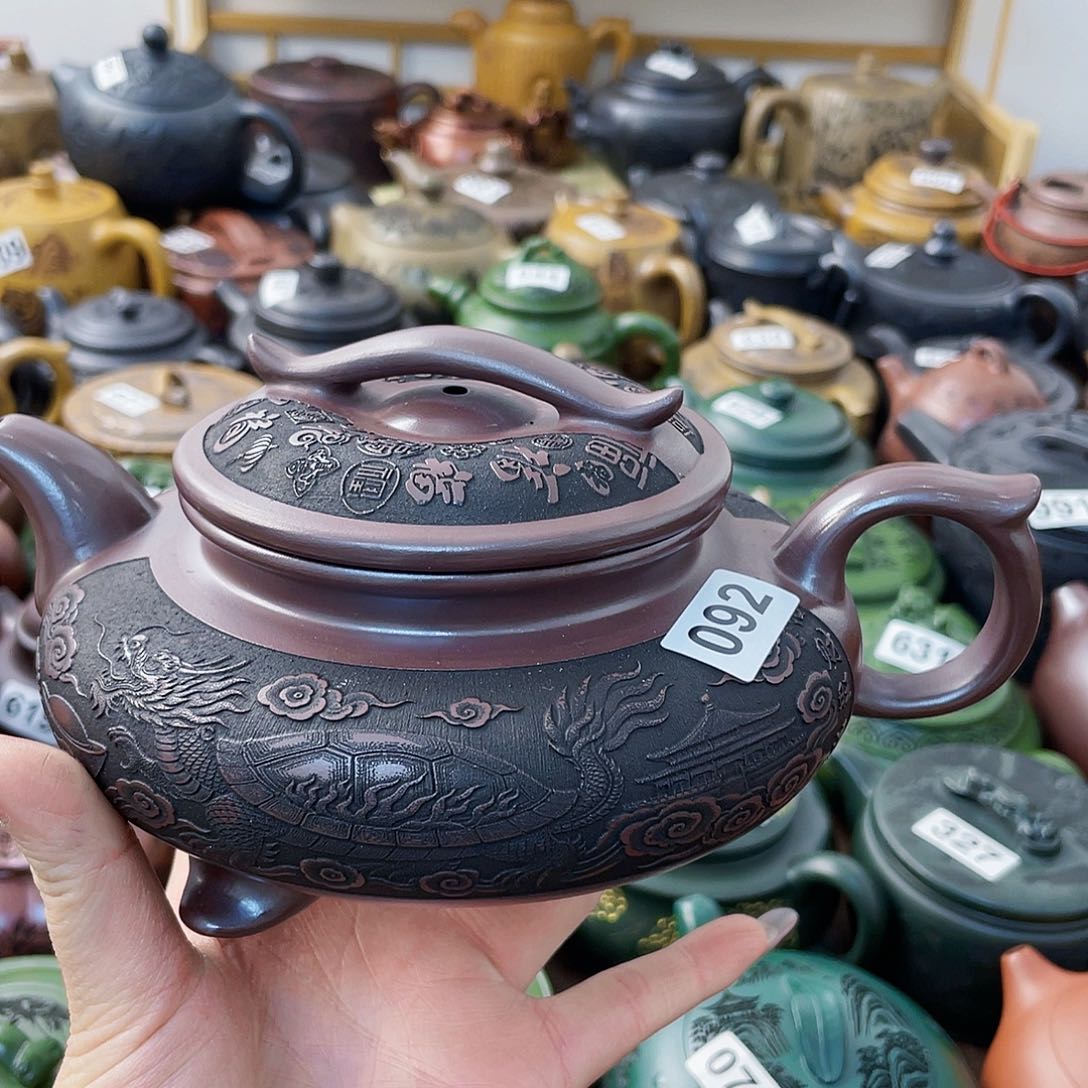 茶壶紫砂大*紫砂微瑕