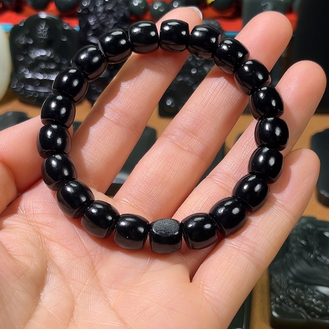 和田玉（青玉）未镶嵌颈饰