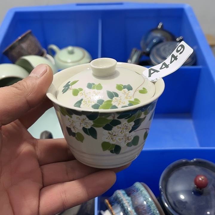 茶具默认微瑕瓷器、茶具、壶、摆件，介意勿拍 