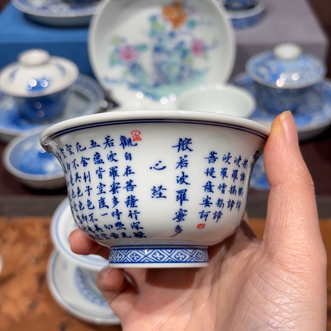 瓷片景德镇纯手工手绘