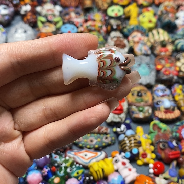 琉璃项链印度尼西亚小鱼