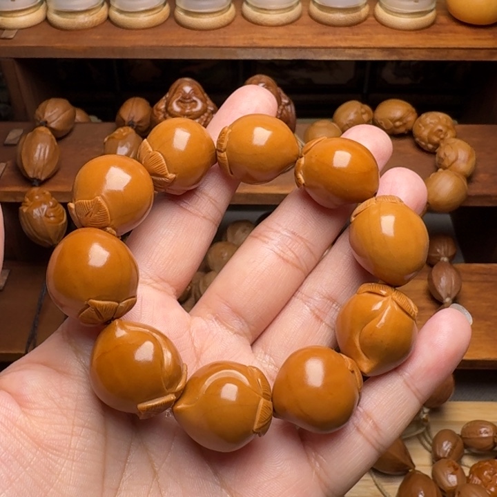 橄榄核手串/手链情桃子手串