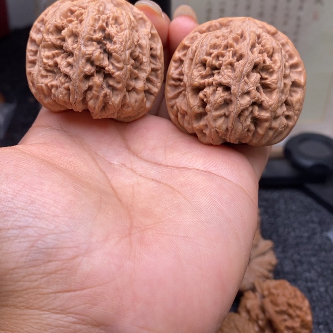 文玩核桃把件46大粗筋