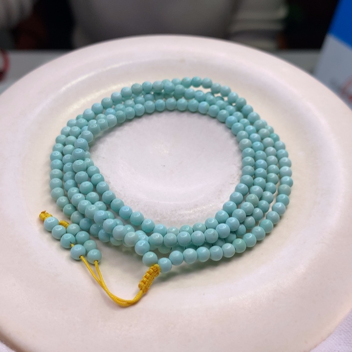 绿松石配饰未镶嵌然*