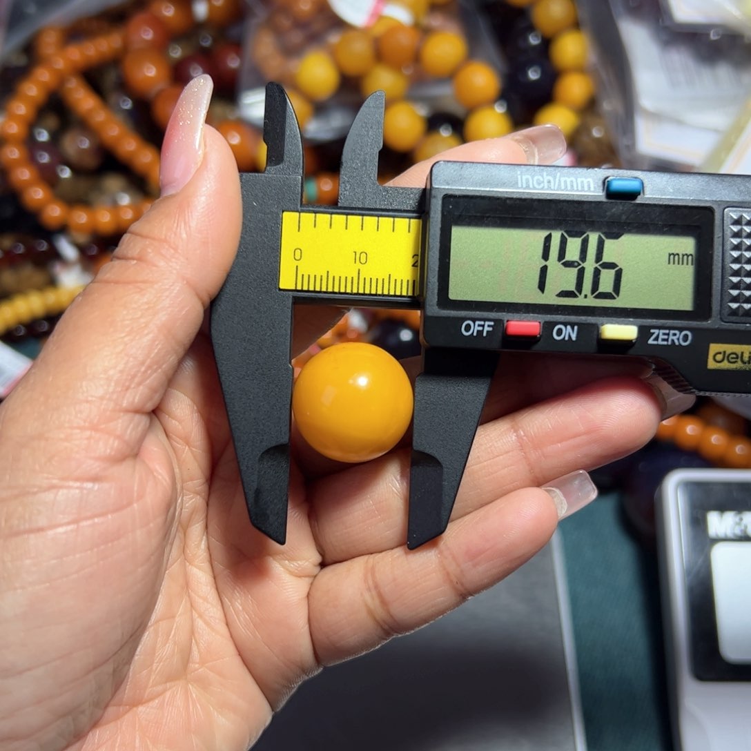 琥珀珠宝奇石未镶嵌283微花粉