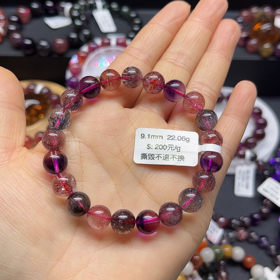 水晶手链未镶嵌饿****了