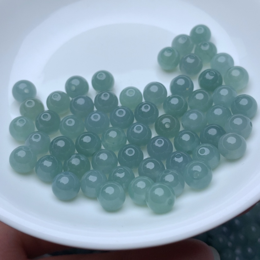 【闪购商品】未镶嵌手链翡翠卡7冰蓝水10个