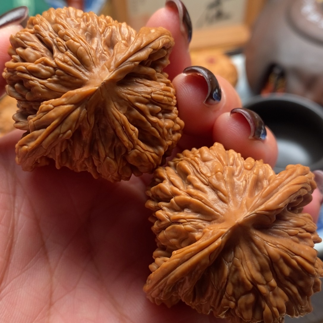 把件文玩核桃45尺全品篓子