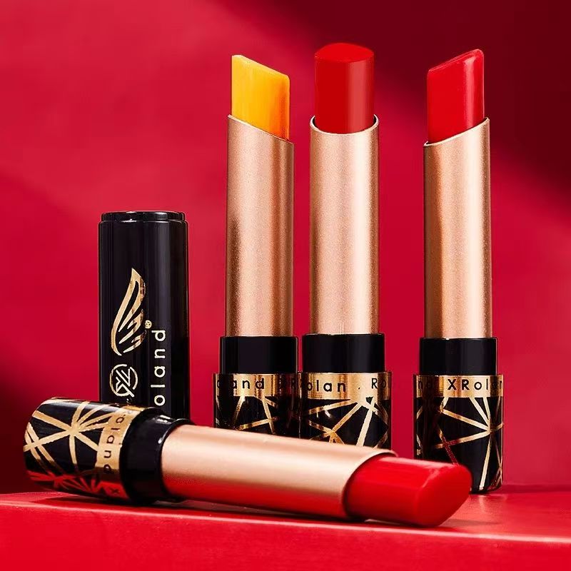 买一送一变色唇膏胡萝卜素温感口红温变润唇膏素颜淡妆变色口红