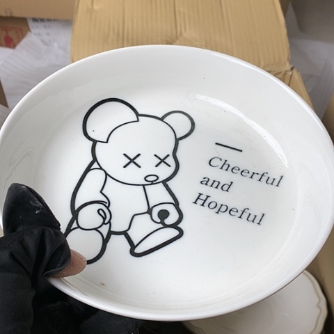 盘陶瓷制品满25拼单发货默认微瑕