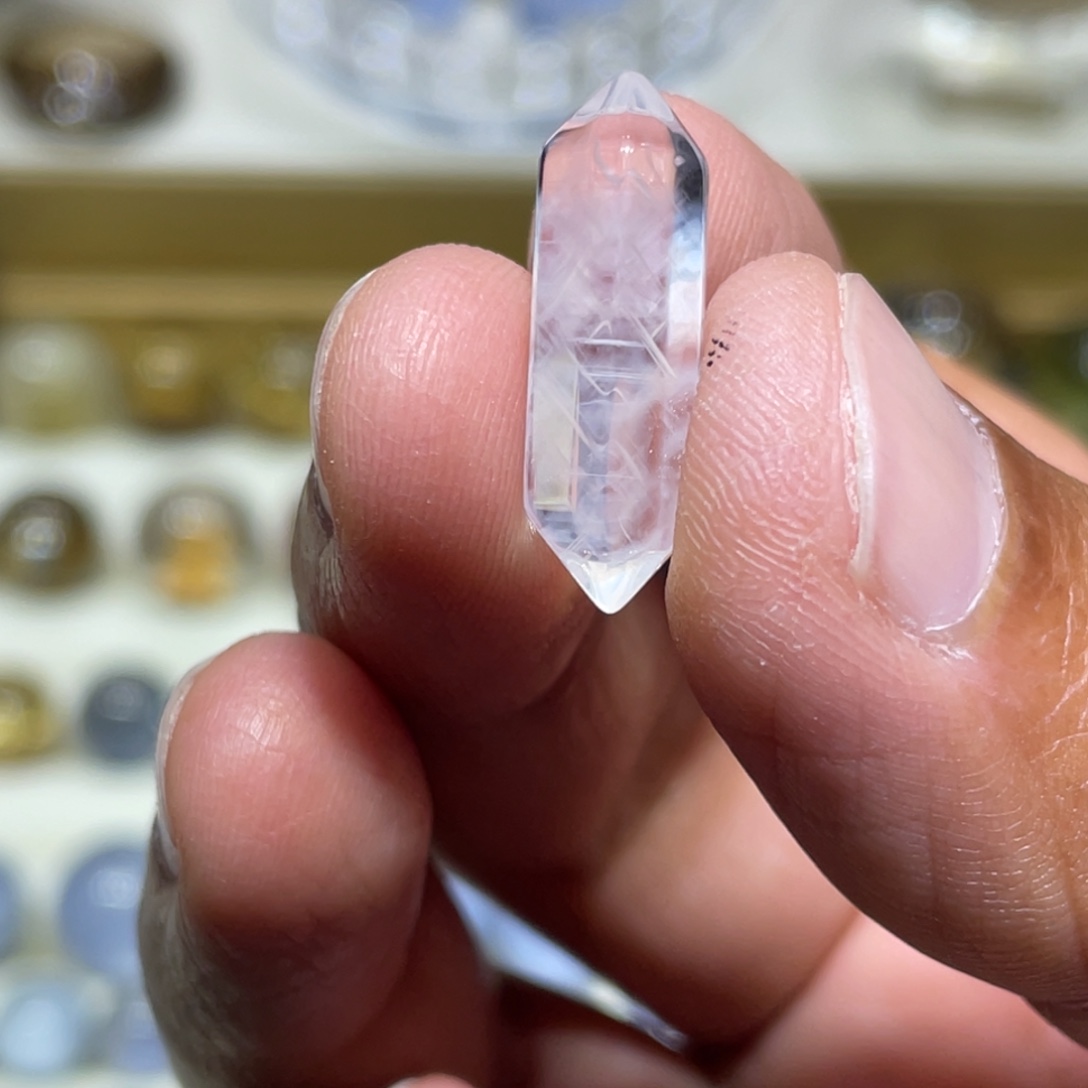 水晶未镶嵌珠宝半成品