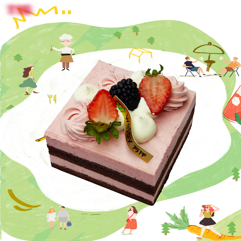 草莓巧克力魔方草莓季