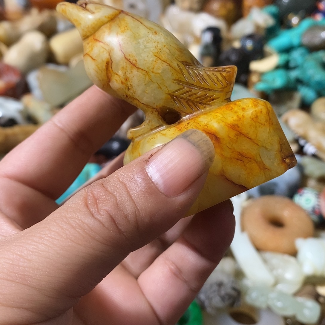 和田玉（糖玉）未镶嵌挂件