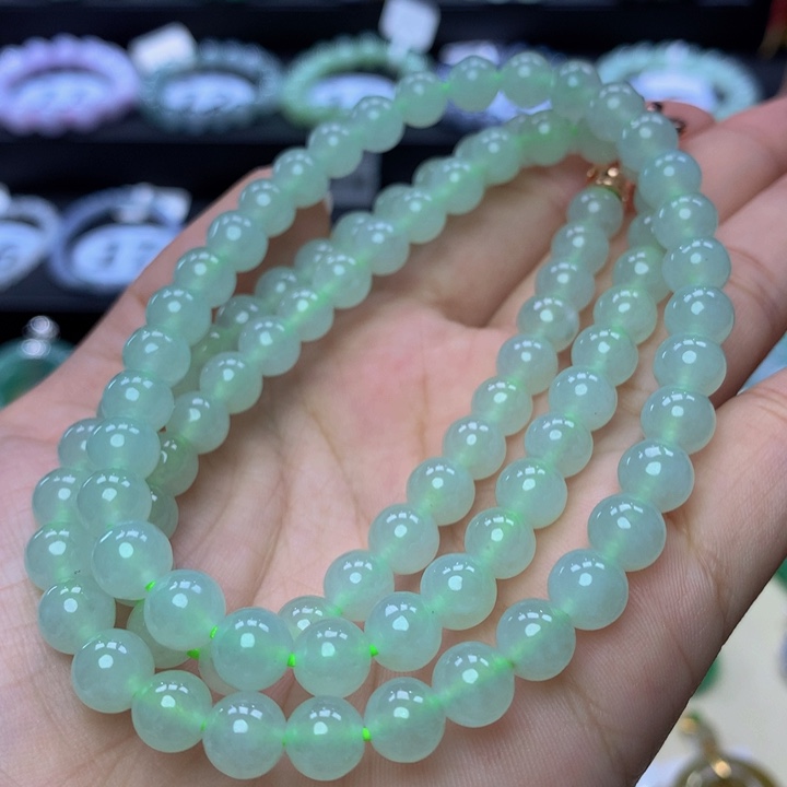 翡翠手链未镶嵌翡翠