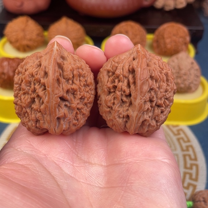 吊坠文玩核桃蒜头35