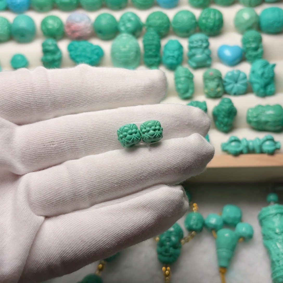 卡8尺寸并蒂莲一对