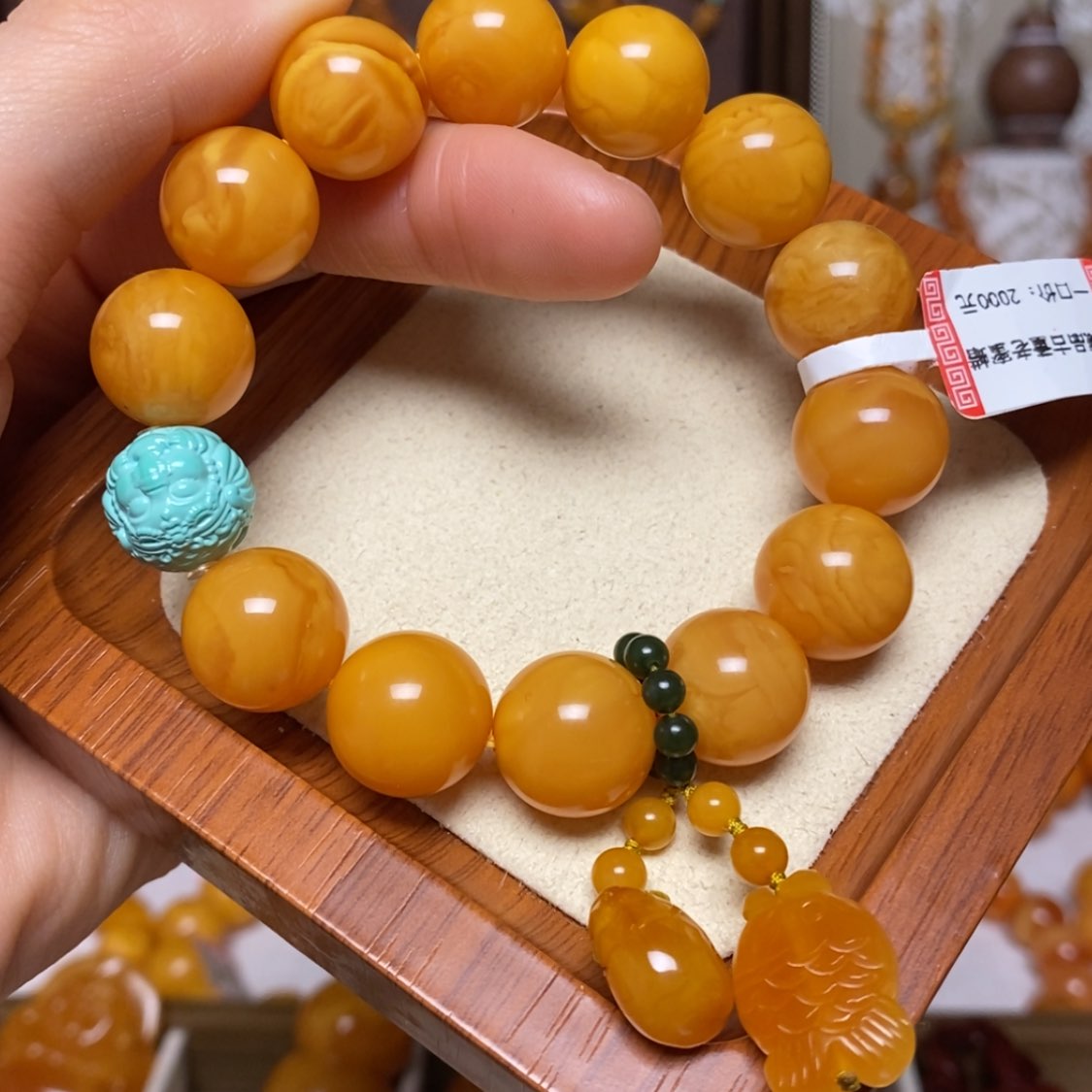 【闪购商品】手链蜜蜡未镶嵌手串