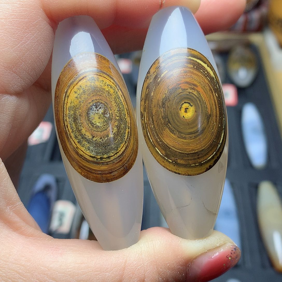 玛瑙/玉髓珠宝奇石未镶嵌庄*