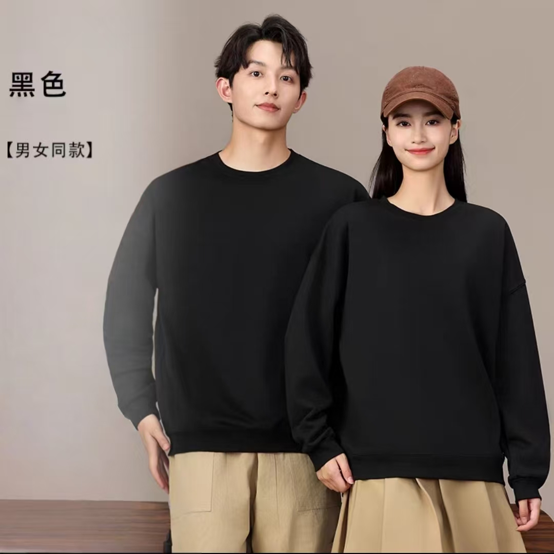 8937-出口韩品牌订单（黑色）大版卫衣（迪S）